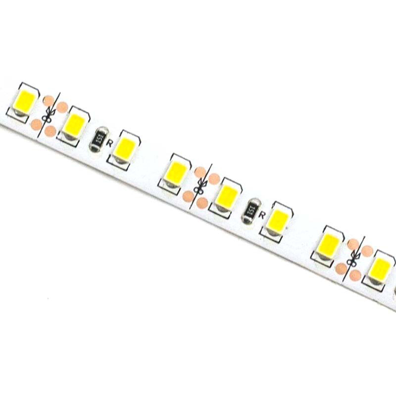 Luces de tira LED de alta calidad DC12V no impermeables IP20 Smd 2835 120LED / M 1200lumen LED