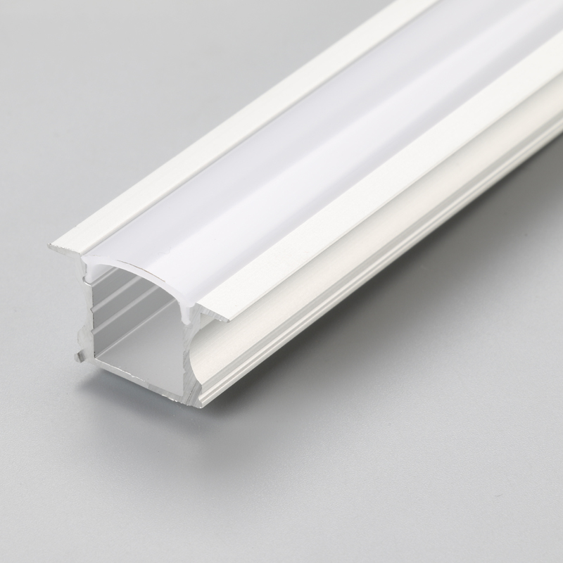 Perfil de aluminio de alta calidad de 12 mm de ancho de placa 6063 T5 LED para cinta de LED