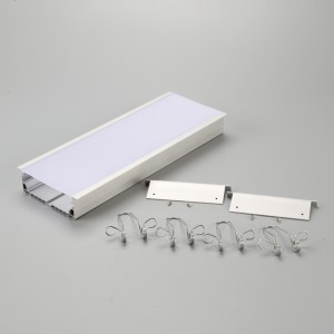 Extrusión de aluminio LED con difusor canal de aluminio para tira LED