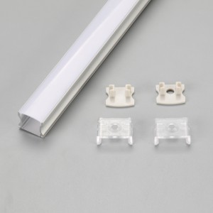 Perfil de extrusión de aluminio de los fabricantes superiores de China que contiene el canal de aluminio de la tira LED