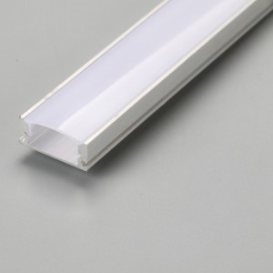 6063 U forma extrusión de aluminio LED de canal de aluminio para flexión o luz de tira de LED dura