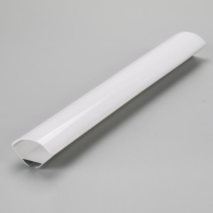 Tubo de extrusión de aluminio LED de 3030 perfiles LED, barra de luz de extrusión de aluminio de esquina LED con perfil de cubierta difusor