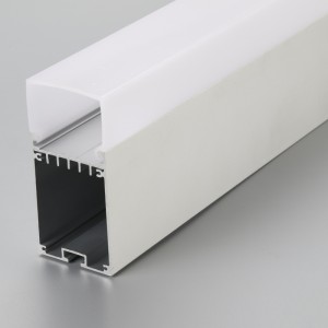 La mejor venta de todo el conjunto LED lineal de luz de vivienda cuerpo de aluminio del disipador de calor IP20