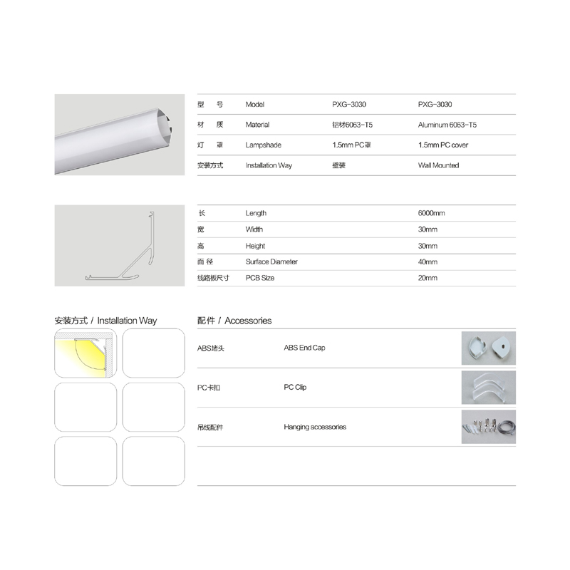 Luz de aluminio vendedora caliente del perfil de la ventana del punto del perfil del perfil del triángulo LED