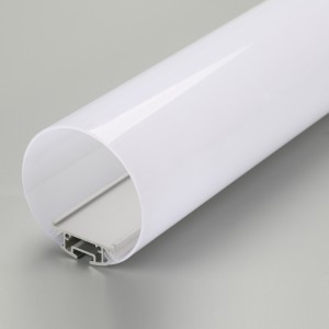 Extrusión de aluminio para perfil de luz de tira de tubo LED