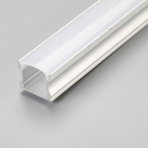 Perfil de canal de aluminio de tira de LED personalizado para pared