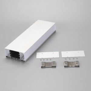 Radiador de aluminio para carcasa de perfil colgante de luz lineal LED con precio de fábrica